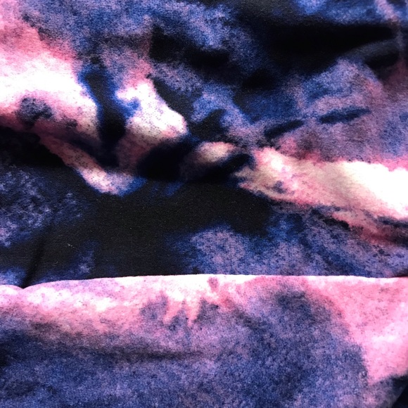 candy pink purple passion tie dye pants bell bottom flared festival rave Y2k - Picture 4 of 5
